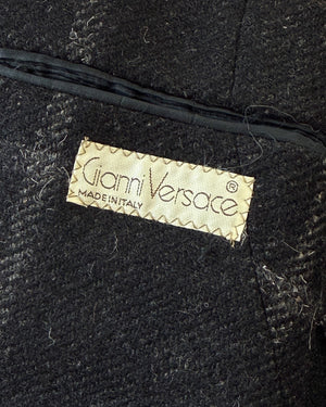 80s Versace Wool Blazer | M