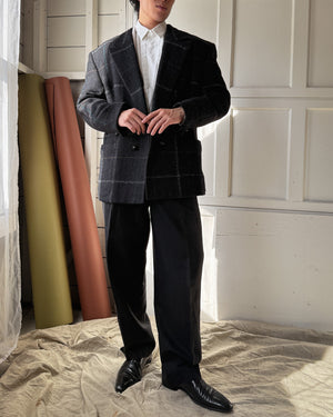 80s Versace Wool Blazer | M