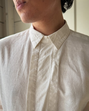 80s Versace White Shirt | M