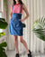 90s Girbaud Suspender Skirt | S