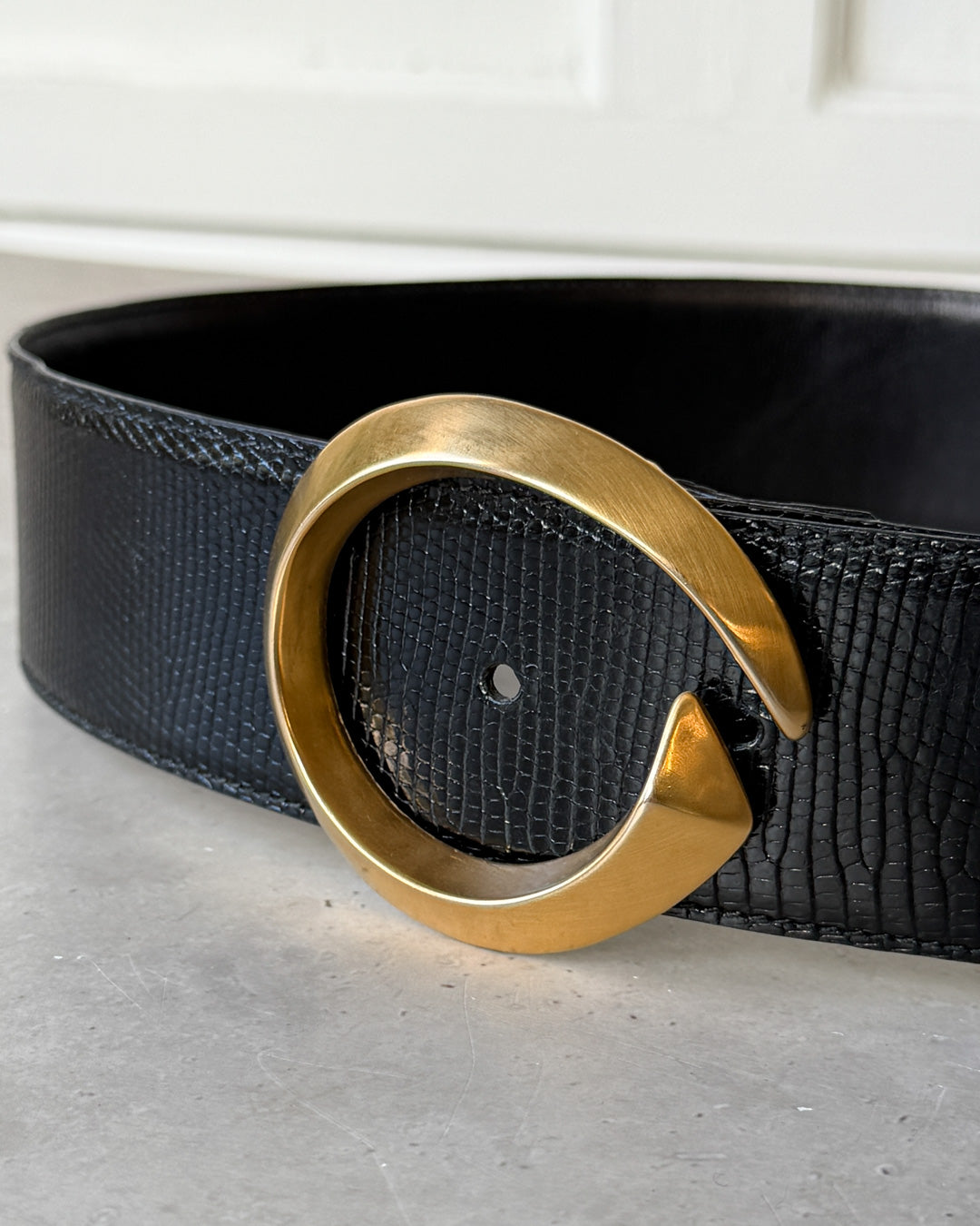 80s Gucci Lizard Belt