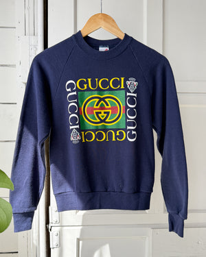 80s "Gucci" Sweatshirt | XS