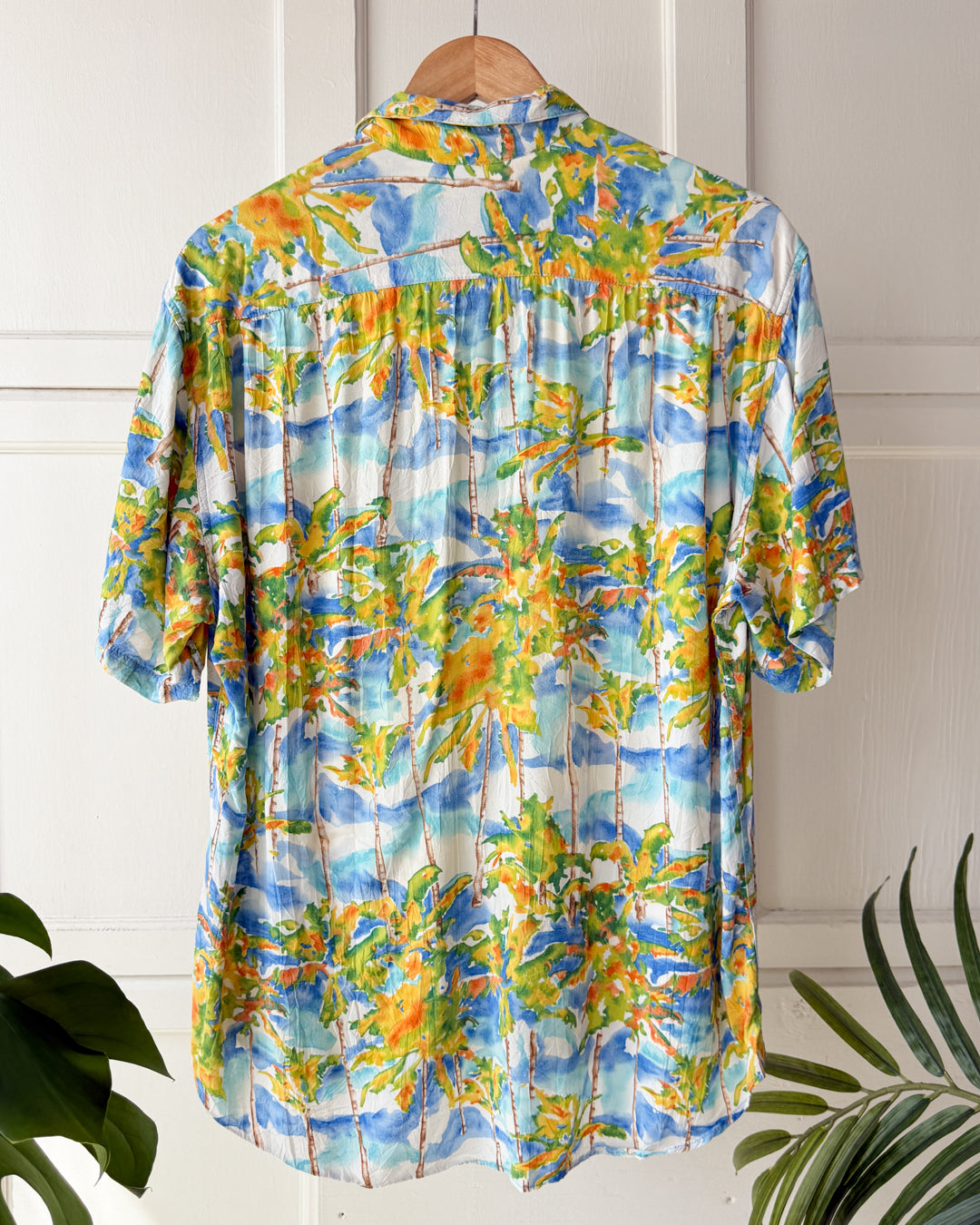 90s Jams World Palm Trees Shirt | M