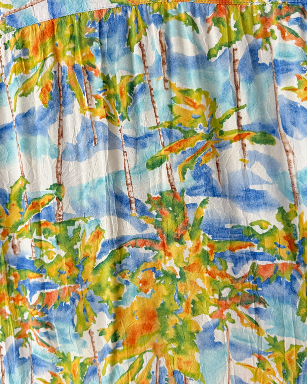 90s Jams World Palm Trees Shirt | M