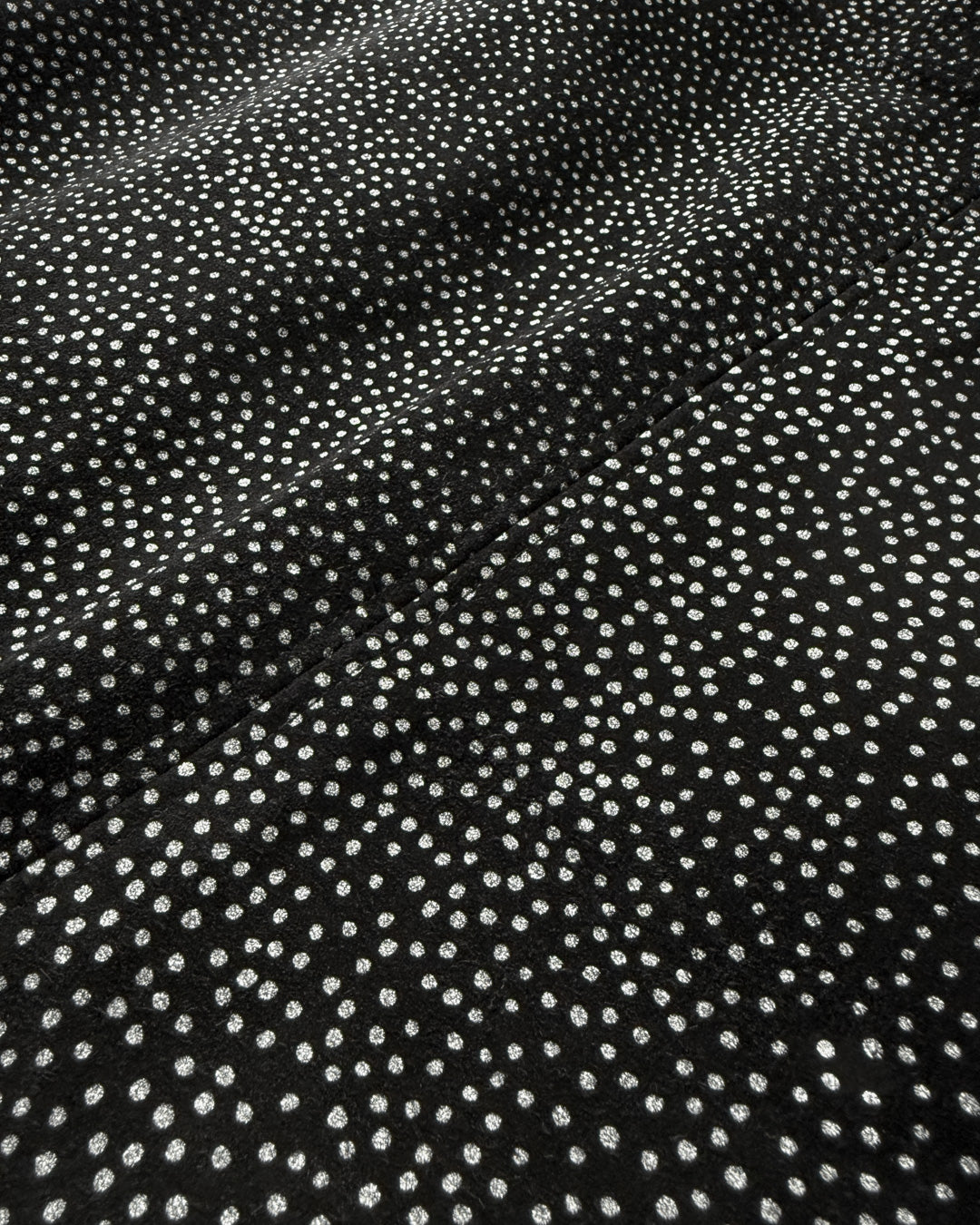 80s Jean Muir Dotted Suede Jacket | S-M