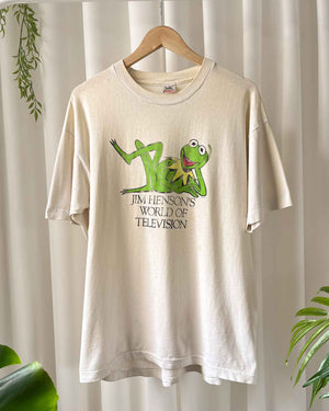 90s Jim Henson Kermit T-Shirt | XL