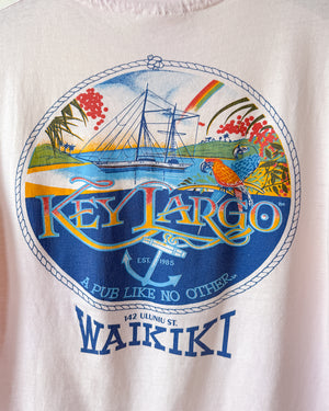 80s Key Largo Waikiki T-Shirt | S