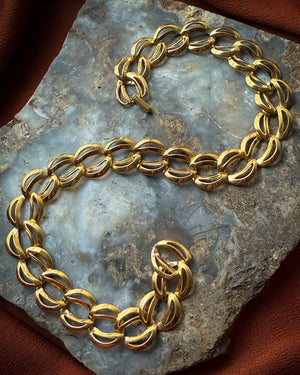 80s Napier Gold Necklace