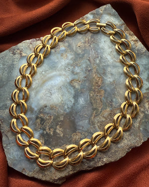 80s Napier Gold Necklace