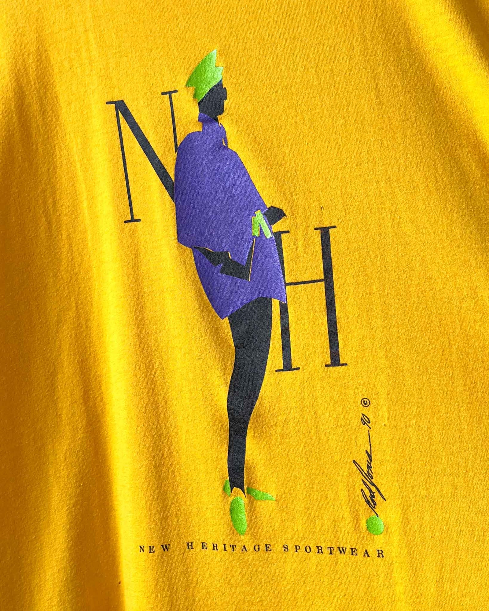 80s New Heritage Sportswear T-Shirt | L