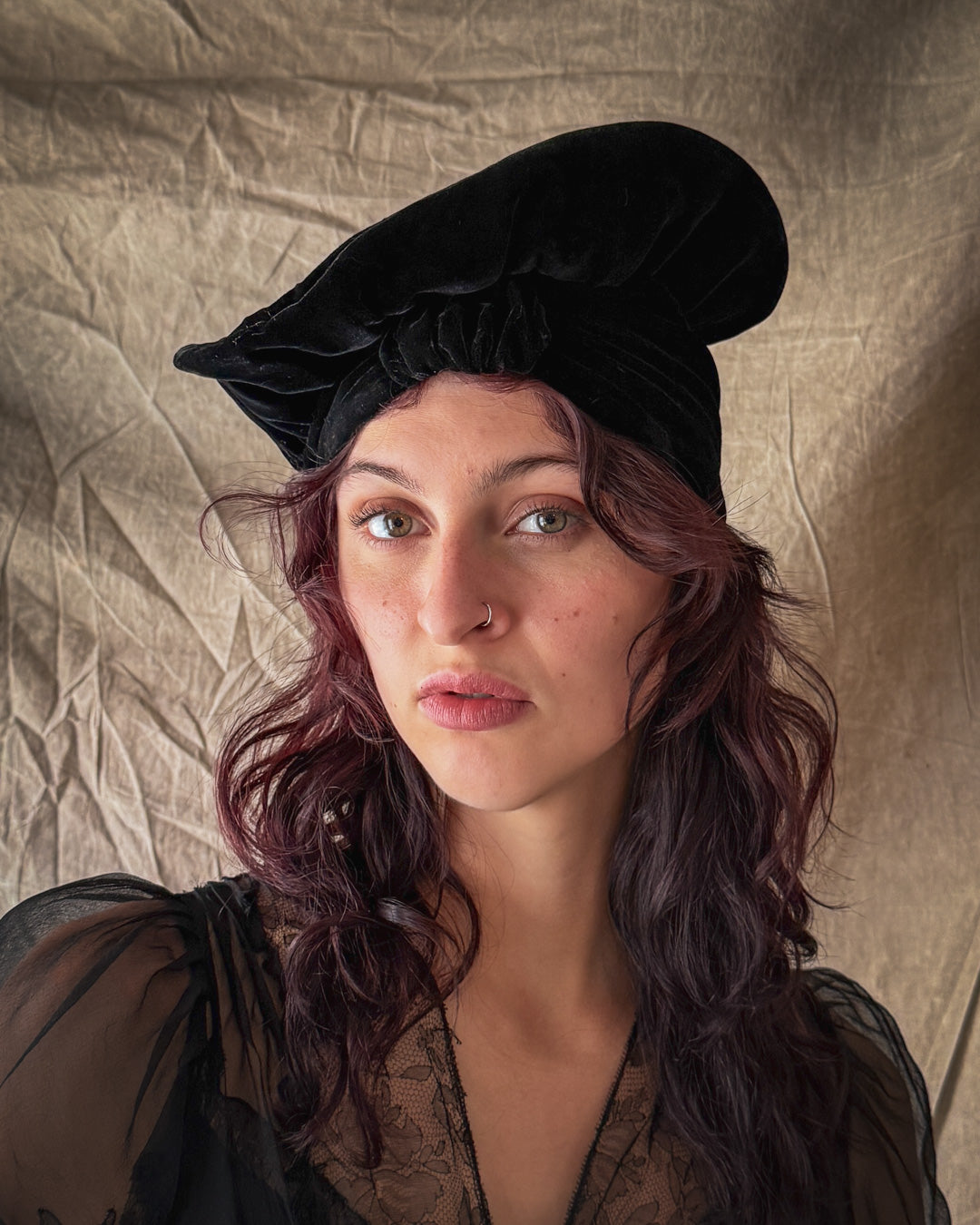 80s Norma Kamali Turban
