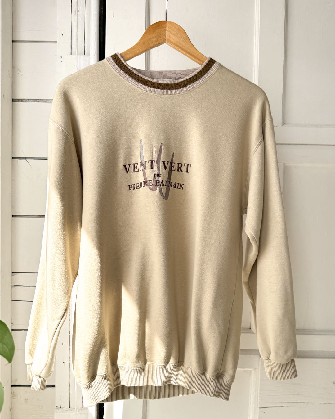 90s Balmain Embroidered Sweatshirt | L