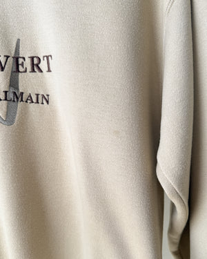 90s Balmain Embroidered Sweatshirt | L