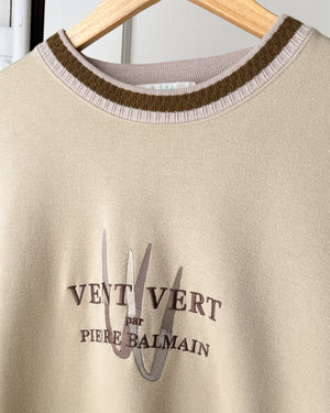 90s Balmain Embroidered Sweatshirt | L