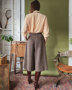 80s Ralph Lauren Tweed Culottes | S