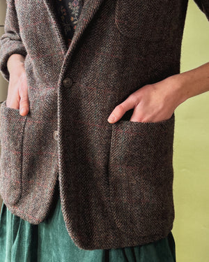 80s Ralph Lauren Tweed Jacket | S