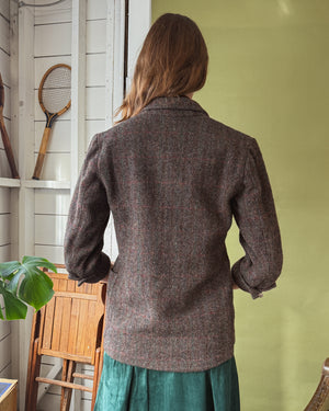 80s Ralph Lauren Tweed Jacket | S