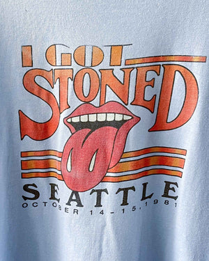 80s Rolling Stones Seattle T-Shirt | M