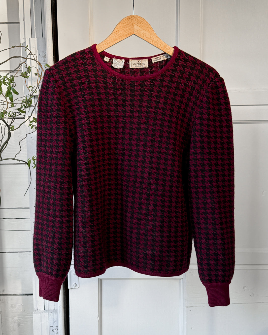 80s Valentino Cashmere Sweater | S-M