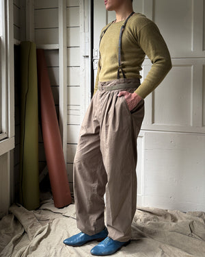 80s Valentino Khaki Pants | 33x32