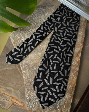 80s Versace Confetti Silk Tie