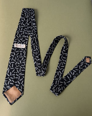 80s Versace Confetti Silk Tie