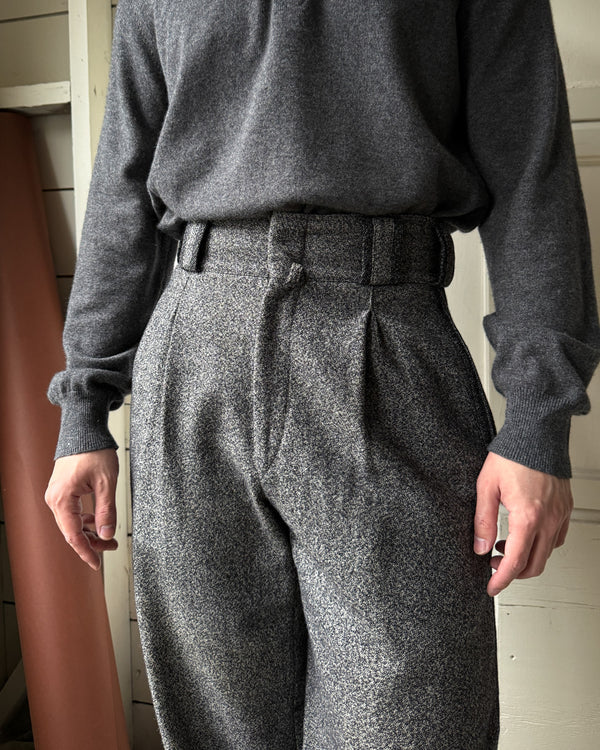 80s Versace Wool Trousers | 30x30 - Lucky Vintage