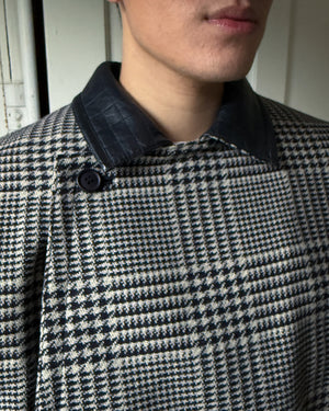 80s Versace Houndstooth Jacket | M-L