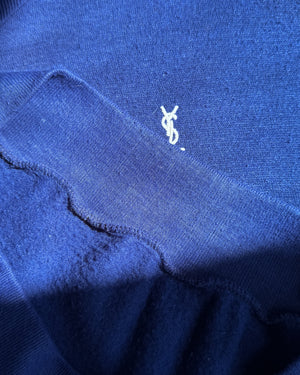 80s YSL Boatneck Sweatshirt | S