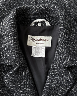 90s YSL Wool Coat | M-L