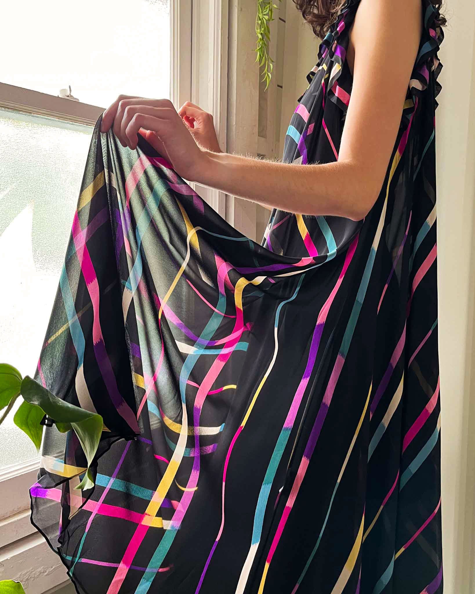 albert nipon silk dress Vintage Albert Nipon Silk Polka Dot Dress, Circa 1980s portmanteau New york