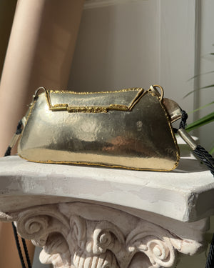 80s Mixed Metals Bag