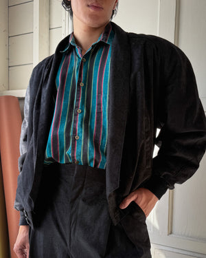 80s Retro Black Suit | 32x28