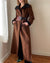 Fleurette Two Tone Cashmere Coat | M