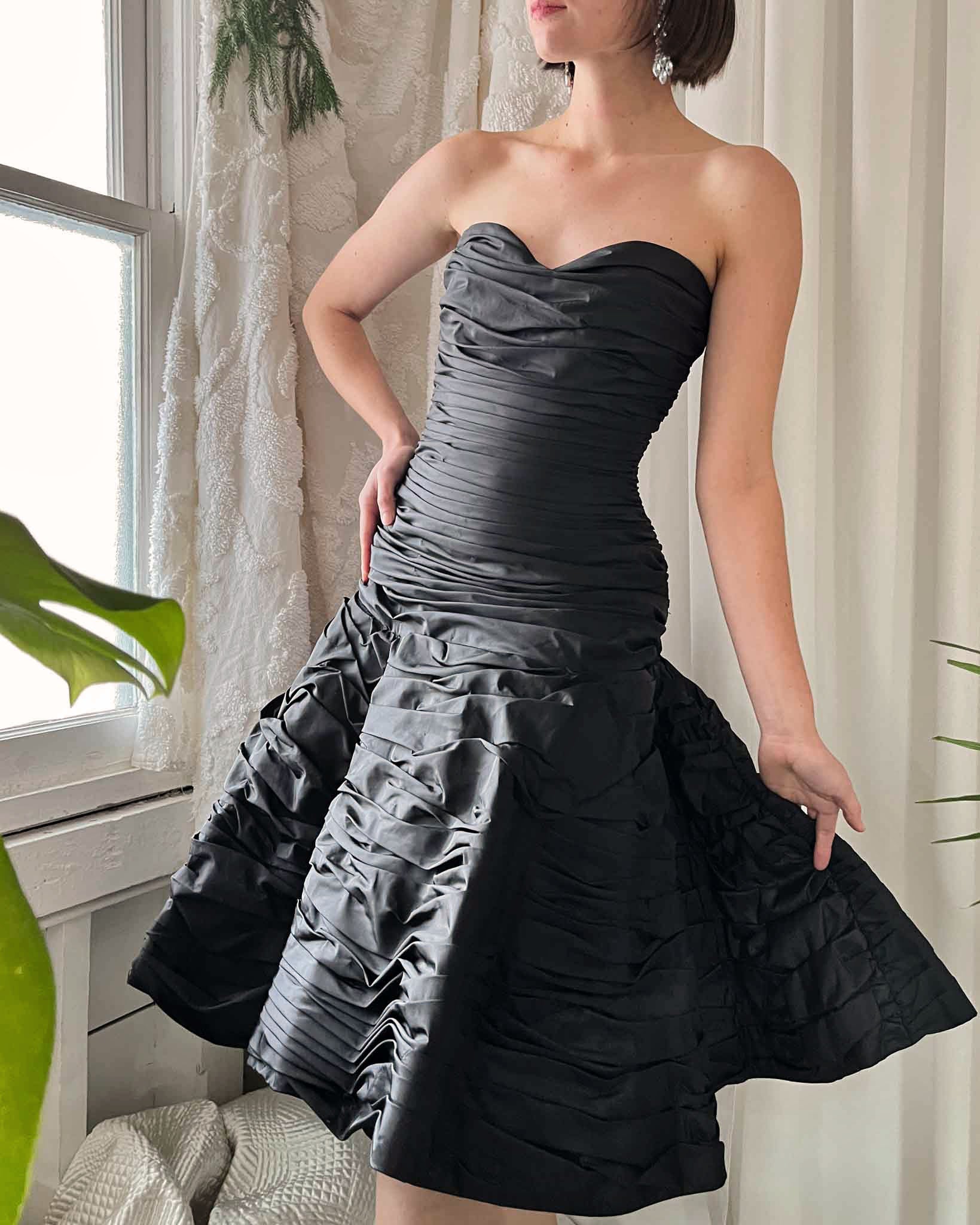 80s Capriccio Party Dress | S