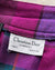 90s Christian Dior Plaid Skirt