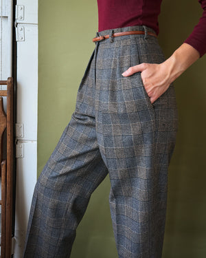 80s Calvin Klein Wool Trousers | M