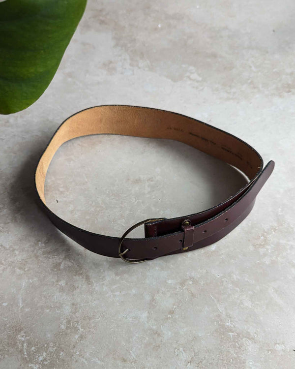 Bracelet Vintage Pierre Cardin Des Années 70 - Cuir Et Métal, Occasion