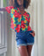 50s Style Floral Aloha Shirt