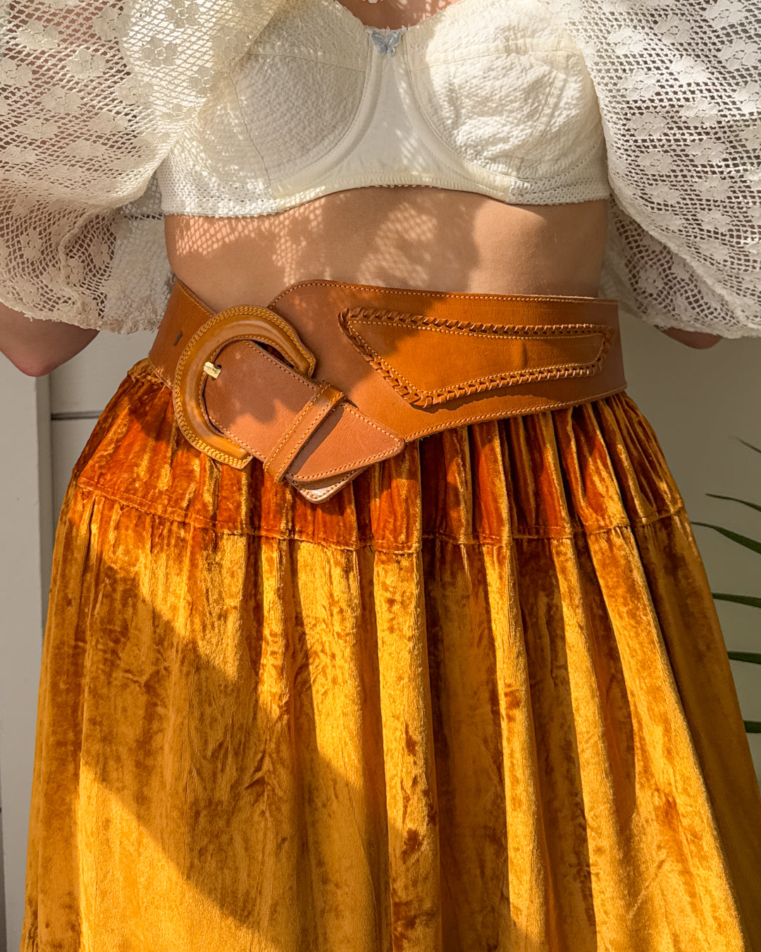 80s Tony Barcelo Leather Belt