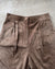 80s Taupe Suede Pants | M