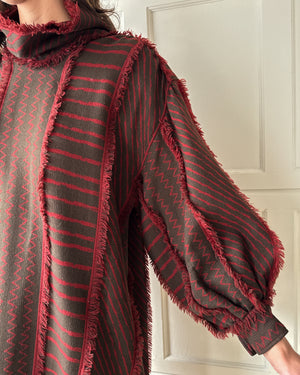 1982 Issey Miyake Mudcloth Dress | S-M