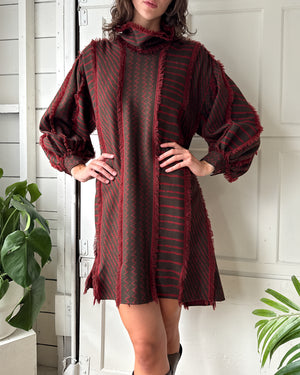 1982 Issey Miyake Mudcloth Dress | S-M