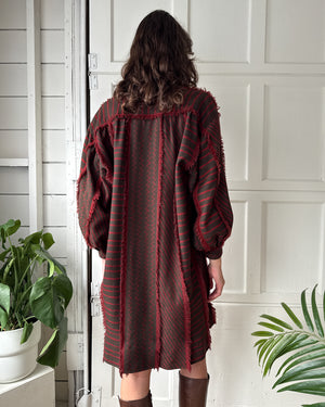 1982 Issey Miyake Mudcloth Dress | S-M
