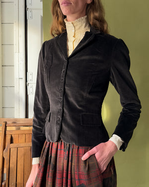 90s Ralph Lauren Velvet Jacket | M