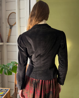 90s Ralph Lauren Velvet Jacket | M