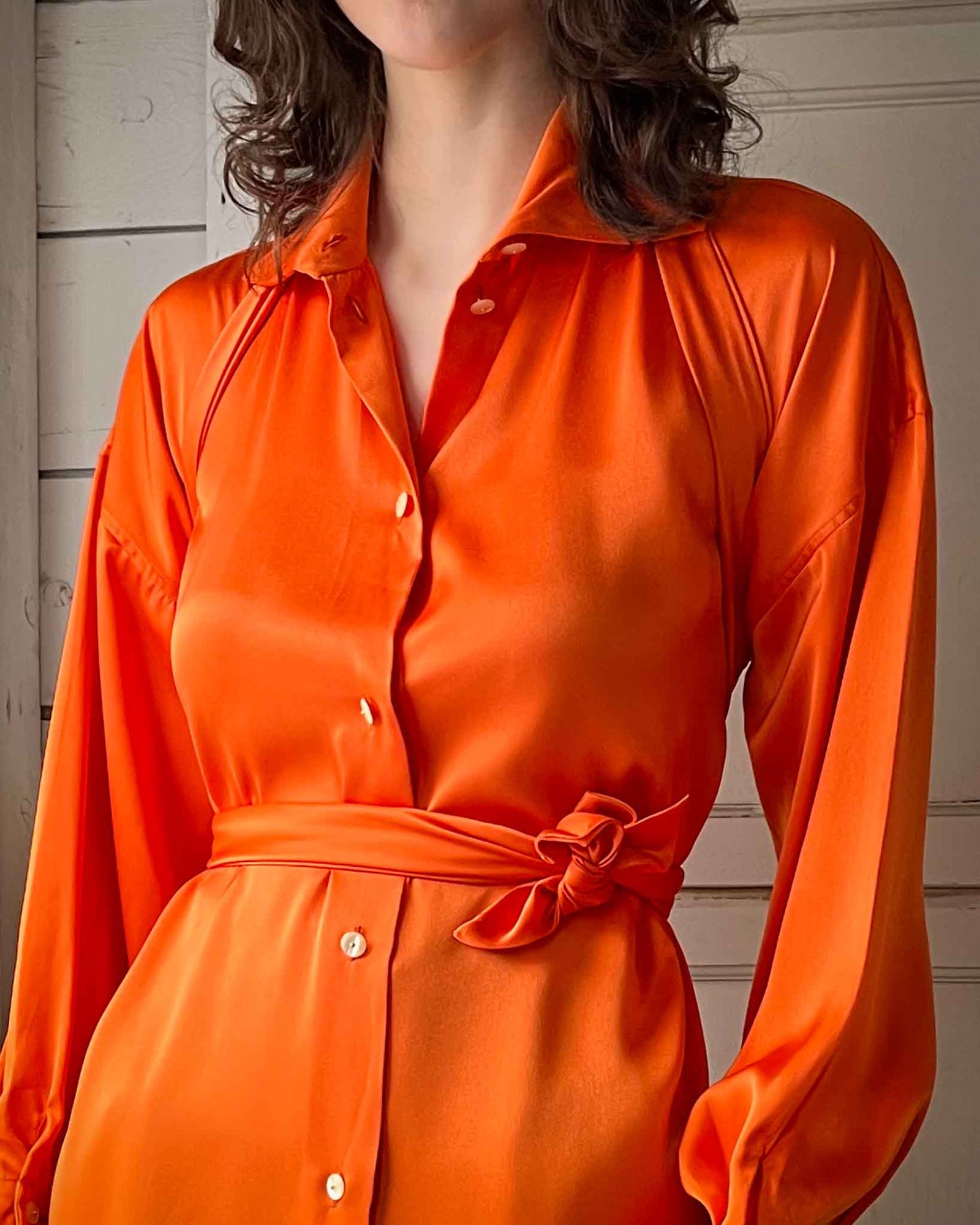 90s Christian Dior Satin Blouse | S-L