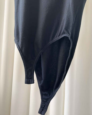 90s DKNY Logo Bodysuit | S-M