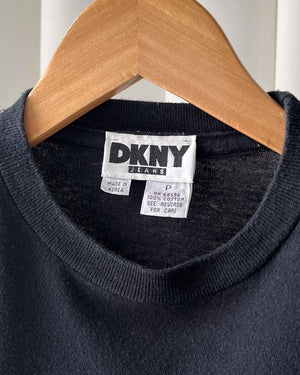 90s DKNY Logo Bodysuit | S-M