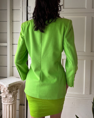 80s Escada Cashmere Blazer | M